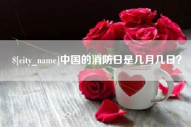 荣成中国的消防日是几月几日？