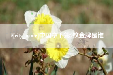 荣成中国拿下第9枚金牌是谁