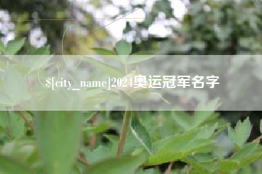 荣成2024奥运冠军名字