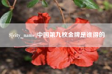 荣成中国第九枚金牌是谁得的