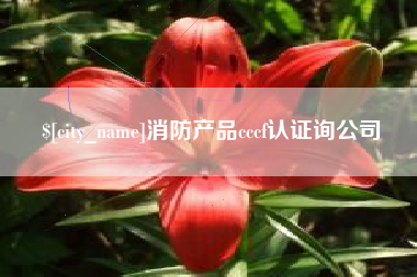 荣成消防产品cccf认证询公司