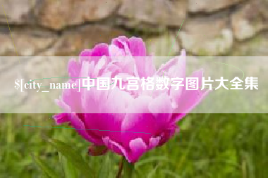 荣成中国九宫格数字图片大全集
