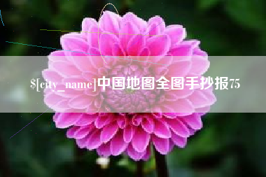 荣成中国地图全图手抄报75