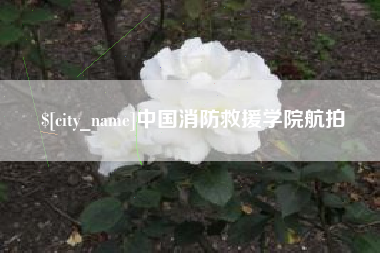 荣成中国消防救援学院航拍