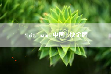 荣成中国19块金牌