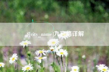 荣成九宫格详解
