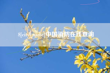 荣成中国消防在线查询