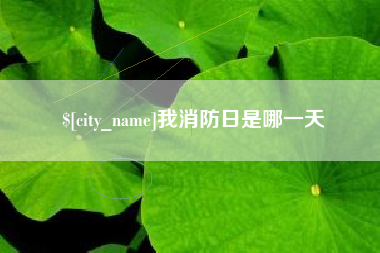 荣成我消防日是哪一天
