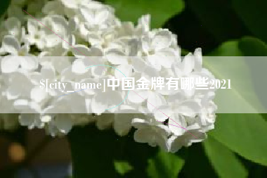 荣成中国金牌有哪些2021