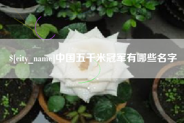 荣成中国五千米冠军有哪些名字