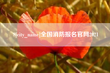 荣成全国消防报名官网2021